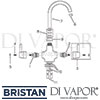 Bristan Echo Monobloc Sink Mixer Kitchen Tap Spares